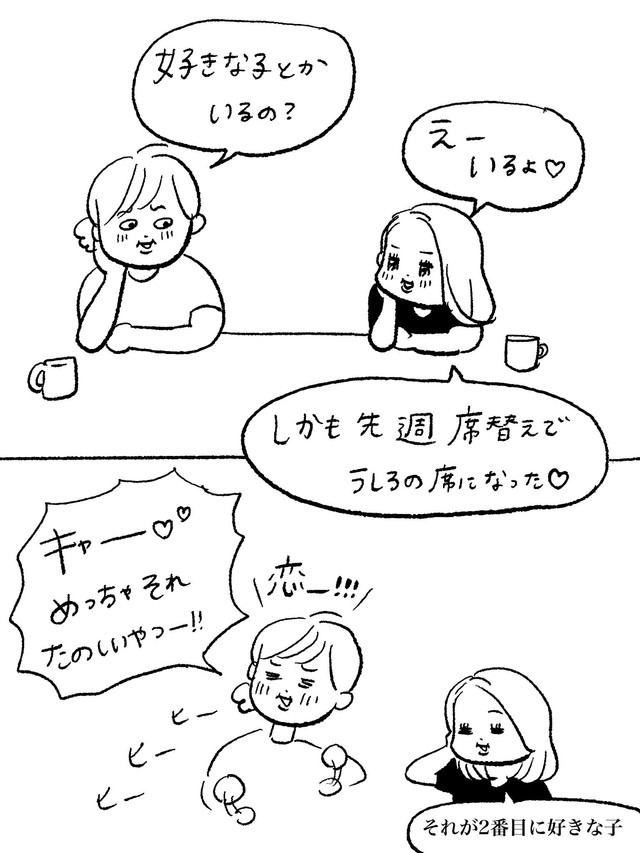 【漫画】『コギャル襲来』2（まぼさん提供）