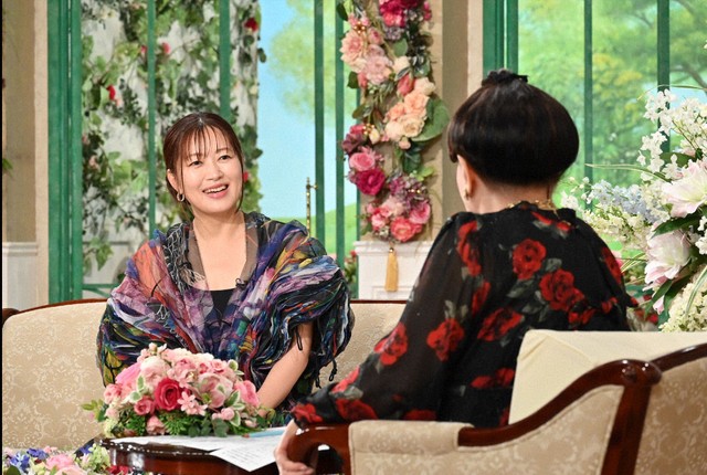 「徹子の部屋」    黒柳徹子(右)、坂本美雨＝テレビ朝日提供