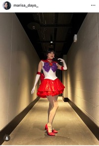 安川摩吏紗インスタグラム＠marisa_dayo_より