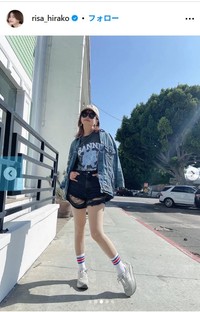 平子理沙のインスタグラム@risa_hirakoより