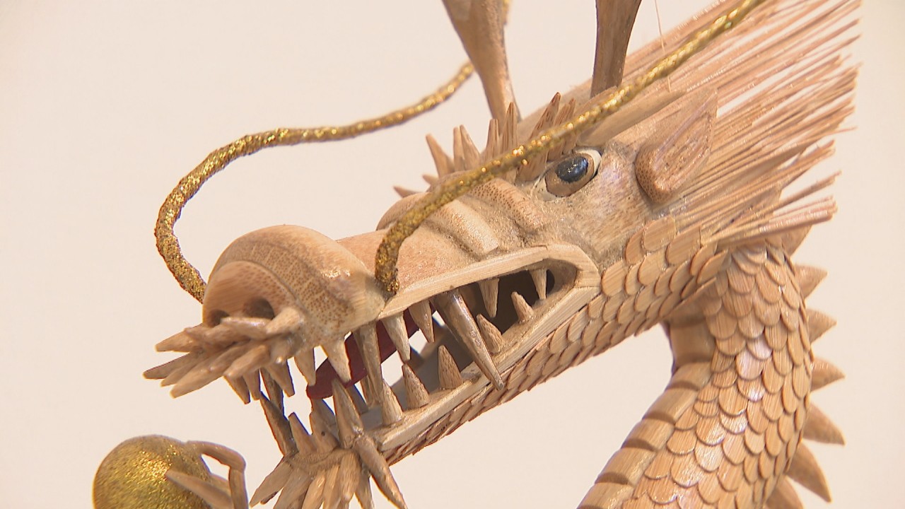 竹のまち」香川・さぬき市で竹細工作品の展示会 引き継がれる繊細な