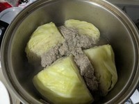 出来上がった直後の「丸ごとキャベツ」（提供：ショコさん）