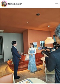さとう珠緒インスタグラム＠tamao_satohより