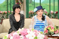 28日放送の「徹子の部屋」に出演する冨士眞奈美（右）と岩崎リズ＝テレビ朝日提供