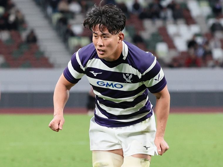 ラグビー - 明治大・楠田知己 公式戦出場ゼロから副将に就任、前向きな