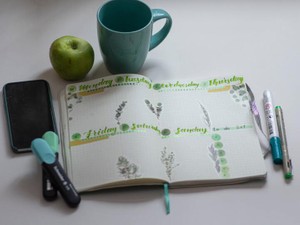 スケジュール帳に書いていた目標を宣言する。自分の言葉は曲げない