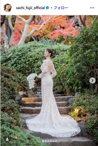 藤井サチのインスタグラム@sachi_fujii_officialより
