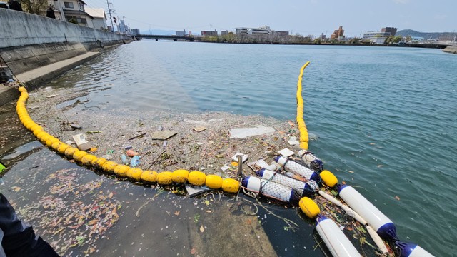 「川で止めて海洋ごみを減らす」小豆島のNPO法人が回収モデル事業を報告　香川　