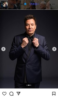 ジミー・ファロンのインスタグラム＠jimmyfallonより