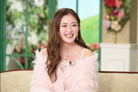 1月22日放送の「徹子の部屋」に出演したゆうちゃみ＝テレビ朝日提供