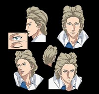 関智一が演じるバルカン・ラエルティオス　(Ｃ)許斐 剛／集英社・ＮＡＳ・新テニスの王子様プロジェクト