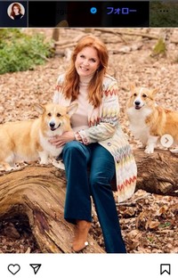 セーラ元妃のインスタグラム＠sarahferguson15より