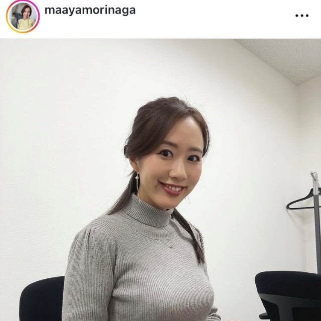 守永真彩インスタグラム(@maayamorinaga)より