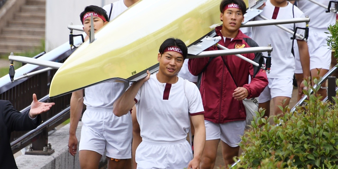 ボート - 早稲田大・青木洋樹 日本代表トレーニング採り入れ、チームも