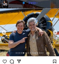 トム・クルーズのインスタグラム＠tomcruiseより