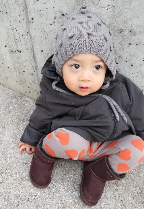 ニット帽がとても似合うほいっぷくん♡（提供：＠hoippu_1004さん）
