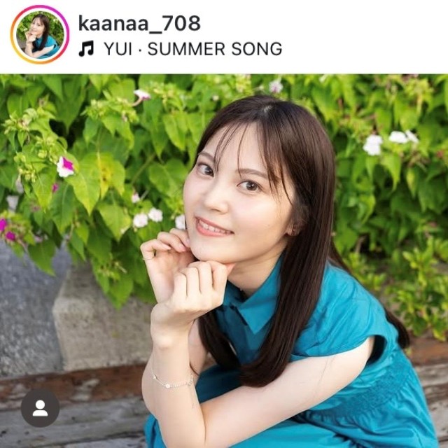福山佳那インスタグラム(@kaanaa_708)より