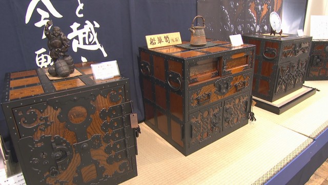 岡山高島屋で開かれている「日本の職人 技くらべ」　6月18日まで