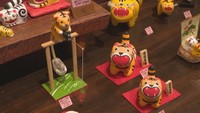 倉敷市で開かれている「えとづくし展」