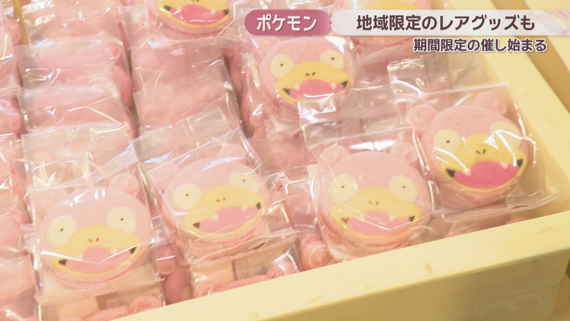 カイリューやロコン…地域限定のレアグッズも ポケモングッズ大集合の