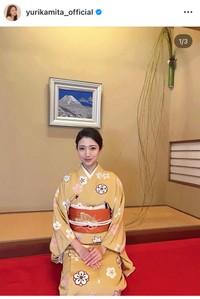 三田友梨佳アナのインスタグラム＠yurikamita_officialより