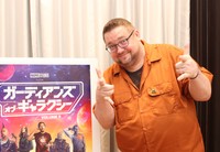 マーベル・コミックス編集長のC.B.セブルスキー氏（2023年5月4日、大阪市内で撮影）