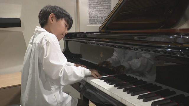 小学生ピアニスト／河西泉成さん