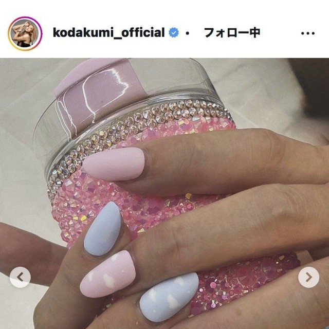 倖田來未のインスタグラム＠kodakumi_officialより