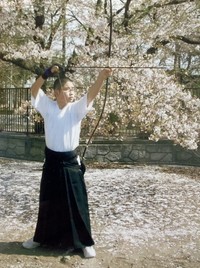 弓道に熱中した中1の頃