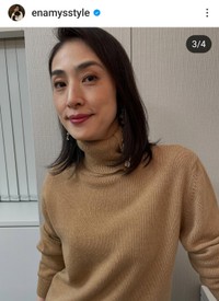 えなみ眞理子(@enamysstyle)さんのインスタグラムに登場した天海祐希さん