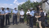 警察やJRなどが踏切を点検