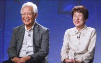 半世紀を経て奇跡の結婚をした新婚さん＝「新婚さんいらっしゃい！」ⓒABCテレビ