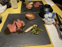 みみっちについて、食事中は特にスタッフから触れられることはなかったそう／ほしこ@たまごっち垢さん（@hsk_gotch）提供