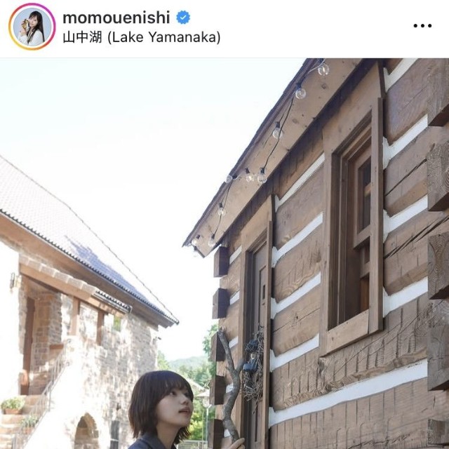 上西萌々インスタグラム＠momouenishiより