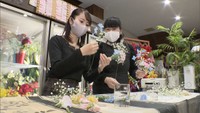お花屋さん店主直伝！小さなブーケ作りに挑戦
