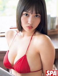 南みゆか「週刊SPA!」（扶桑社）2025年７月22日より＝撮影：唐木貴央 ヘアメイク：mahiro スタイリング：田中陽子