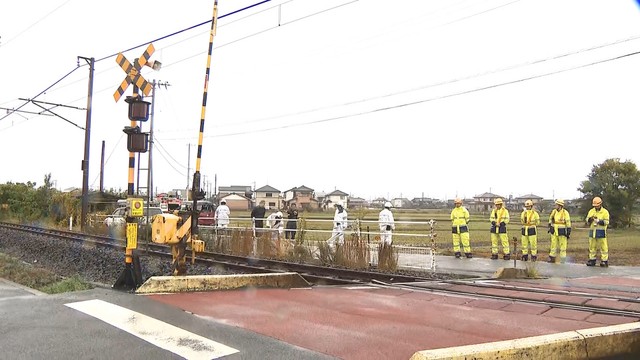 事故の現場　香川・多度津町