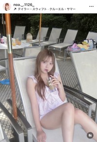 希空のインスタグラム（@noa._.1126_）より＝25年7月23日投稿