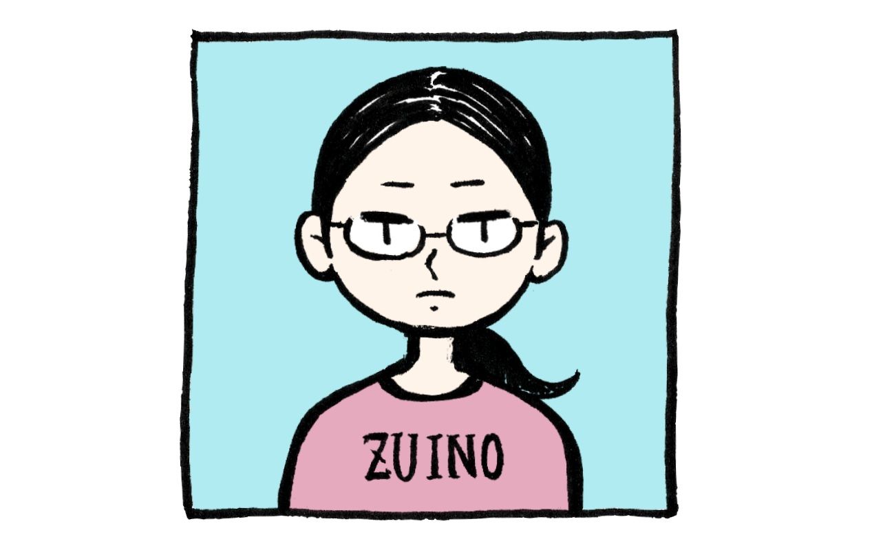 ずいのさん自画像＝本人提供
