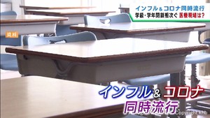 インフルエンザと新型コロナが同時に流行　仙台市のこどもクリニックで患者が急増