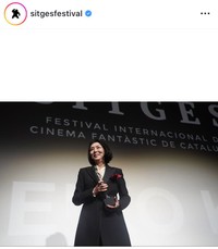 シッチェス・カタロニア国際映画祭のインスタグラム＠sitgesfestivalより