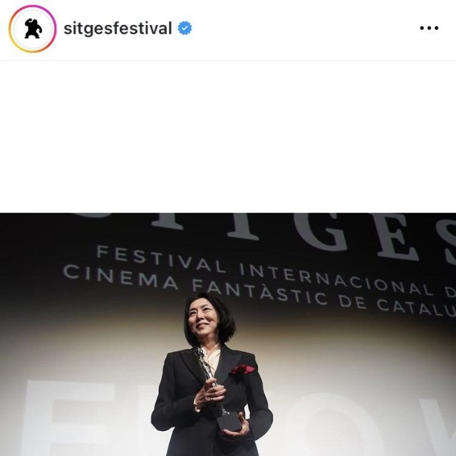 シッチェス・カタロニア国際映画祭のインスタグラム＠sitgesfestivalより