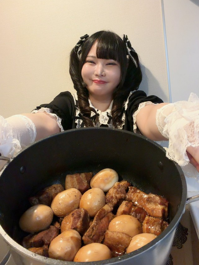 大反響を得た豚の角煮（藤田シオンさん提供）