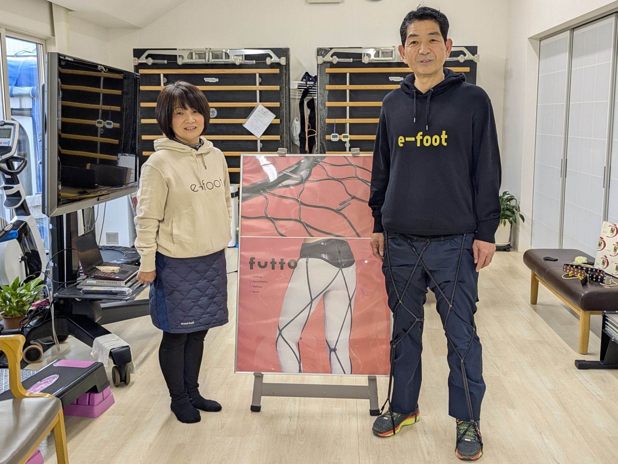 歩行をサポート「ゴムの筋肉」 シンプルなのに新発想、海外販売も開始