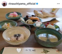 （内山理名公式インスタグラムより）