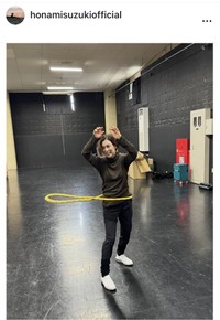 鈴木保奈美インスタグラム＠honamisuzukiofficialより