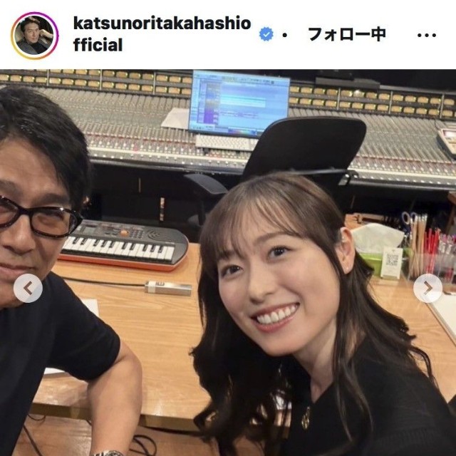 高橋克典のインスタグラム＠katsunoritakahashiofficialより