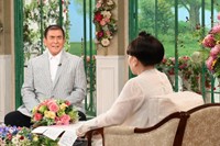 29日放送の「徹子の部屋」に出演する伊吹吾郎（左）と司会の黒柳徹子＝テレビ朝日提供