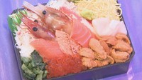 まるでアニメのチーズ…初出店のスイーツ店も　海鮮丼など高松三越に「北海道の秋の味覚」集結