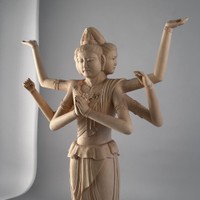 仏像彫刻専攻3年の時に修了制作として制作した阿修羅像